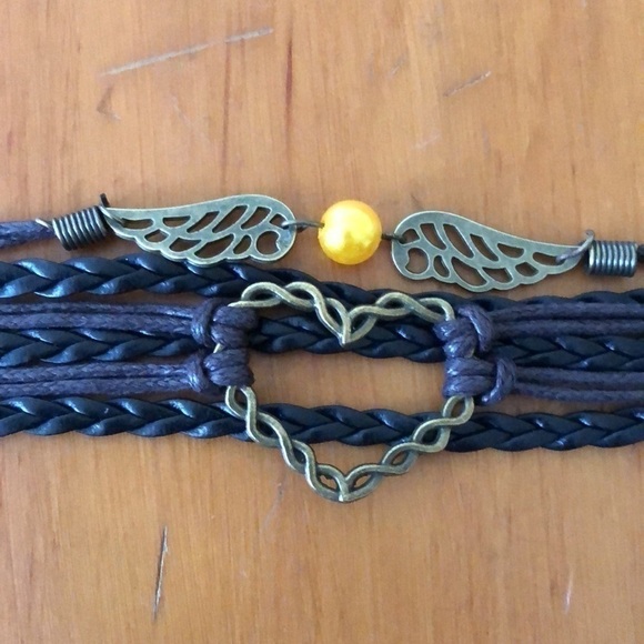 🔗braided Brown Bracelet - Picture 2 of 3